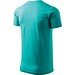 T-Shirt Herren Basic, S, smaragdgrün