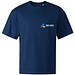 MALFINI T-Shirt unisex Stage, XL, mitternachtsblau