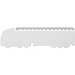 Tait 15 cm LKW-förmiges Lineal aus Recycling-Kunststoff, weiß