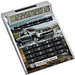 Taschenrechner Digitaldruck, Silber
