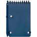 Thalaasa A6 Hardcover Notizbuch aus Ocean Bound Kunststoff mit Kugelschreiber (schwarze Mine), Ozeanblau