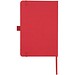 Thalaasa Hardcover Notizbuch aus Ozean Kunststoff, rot