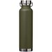 Thor 650 ml RCS-zertifizierte Kupfer-Vakuum Isolierflasche aus recyceltem Edelstahl, waldgrün