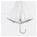 Transparenter Aluminium-Stockschirm PANORAMIX,silber, transparent