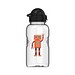 Trinkflasche Carve Junior, 500 ml, RENEW, transparent/schwarz