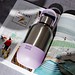 Trinkflasche Edelstahl, Lila 500ml, Lila