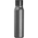 Trinkflasche mit Karabiner, 600ml , anthrazit