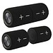 TWINS Stereo- Lautsprecherset, schwarz