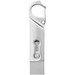 Typ C USB Stick 3.0 mit Karabiner, silber, 64GB