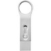 Typ C USB Stick 3.0 rund, groß, silber, 32GB