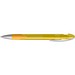 uma® LOOK grip transparent M SI Druckkugelschreiber, ocker