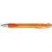 uma® LOOK grip transparent M SI Druckkugelschreiber, orange