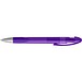uma® LOOK grip transparent SI Druckkugelschreiber, violett