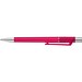 uma® PEPP transparent SI Druckkugelschreiber, magenta