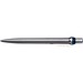 uma® RONDO chrom L Druckkugelschreiber, blau