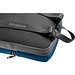 URBAN BACKPACK. 14''Laptop-Rucksack aus Softshell und Tarpaulin, Blau