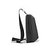 Urban wasserabweisender Sling-Bag, schwarz, grau