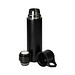 Vakuumflasche Kibo, 500 ml, schwarz