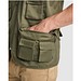 Venera Arbeitsweste mit V-Ausschnitt und mehreren Taschen, 200 g/m2, blei, 3XL