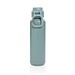 Via RCS Re-Steel Sportflasche mit Verschluss, 600ml, grün
