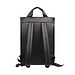 VINGA Bermond Rucksack aus RCS recyceltem PU, schwarz