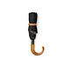 VINGA Bosler AWARE™ 21 Zoll faltbarer Schirm aus recyceltem PET, schwarz