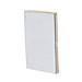 Visitenkartenetui mit Bambusdeckel, beige/silber