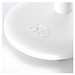 Wiederaufladbarer Ventilator mit Licht REEVES-DESKSTREAM, weiß