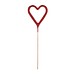 Wondercandle Mini mit Wondercard, Herz, gold, 1-seit. Druck