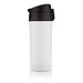 XD COLLECTION Easy-Lock Vakuum-Becher aus RCS recyceltem Stainless-Steel, weiß