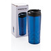 XD COLLECTION Geometrischer Becher, 300 ml, blau