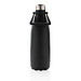 XD COLLECTION Große Vakuumflasche aus RCS recyceltem Stainless-Steel 1,5L, schwarz