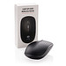 XD COLLECTION kabellose Maus Light-Up Logo, schwarz