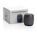 XD COLLECTION Kabelloser Mini-Lautsprecher aus Aluminium, anthrazit