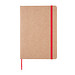XD COLLECTION Nachhaltiges Notizbuch, DIN A5, rot