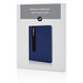 XD COLLECTION Notizbuch mit Stylus-Stift Basic Hardcover PU, DIN A5, liniert, dunkelblau