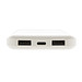 XD COLLECTION Pocket Powerbank High Density, 10.000 mAh, weiß