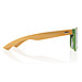 XD COLLECTION Sonnenbrille aus Bambus und RCS recyceltem Kunststoff, grün