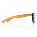 XD COLLECTION Sonnenbrille aus Bambus und RCS recyceltem Kunststoff, schwarz