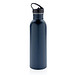 XD COLLECTION Sportflasche Deluxe aus Edelstahl, 710 ml, dunkelblau