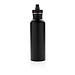 XD COLLECTION Sportflasche Deluxe aus Edelstahl, 710 ml, schwarz
