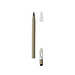XD COLLECTION Tintenloser Stift aus Aluminium mit Radiergummi, grün