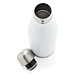 XD COLLECTION Vakuumisolierte Stainless Steel Flasche, 500 ml, weiß
