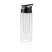 XD COLLECTION Verschließbare Aromaflasche, 700 ml, transparent/grau