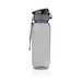Yide verschließbare Wasserflasche aus RCS rec. PET, 800ml, schwarz