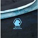 Zoya Sublimation-Multi-Schal aus RPET mit Säumen und Fleece-Schicht, graphitfarben