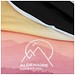 Zoya Sublimation-Multi-Schal aus RPET mit Säumen und Fleece-Schicht, schwarz