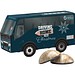 3D-Präsent Bus, Weiss 4er Lebkuchen Mini, inkl. Druck