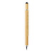 Bambus Tool Pen 5-in-1, blaue Mine, braun