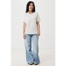 Iqoniq Yala Damen T-Shirt aus recycelter Baumwolle, ivory white, M